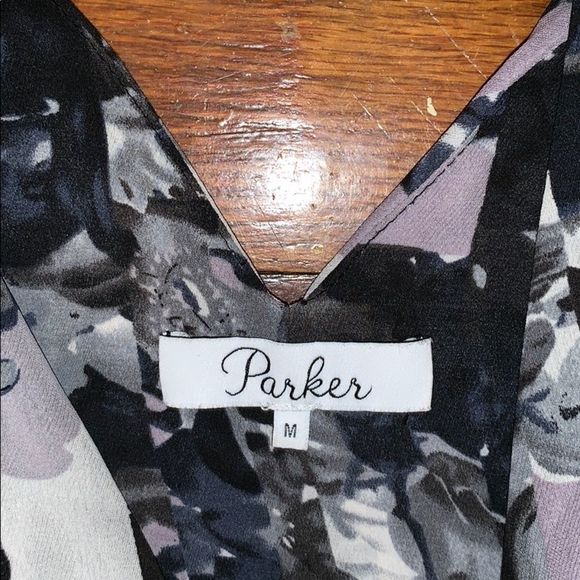 Periwinkle Printed Parker Dress - Picture 3 of 7